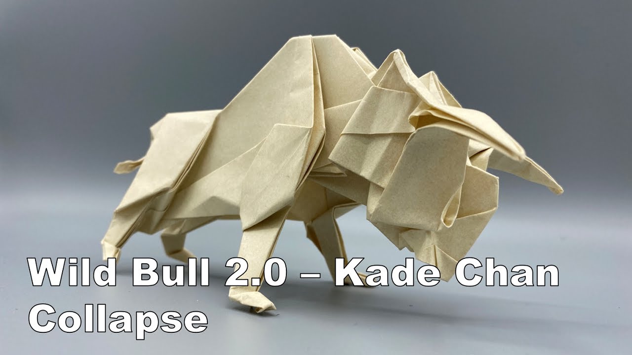 Оригами Дикий Бык 2.0 - Кейд Чан, часть 2