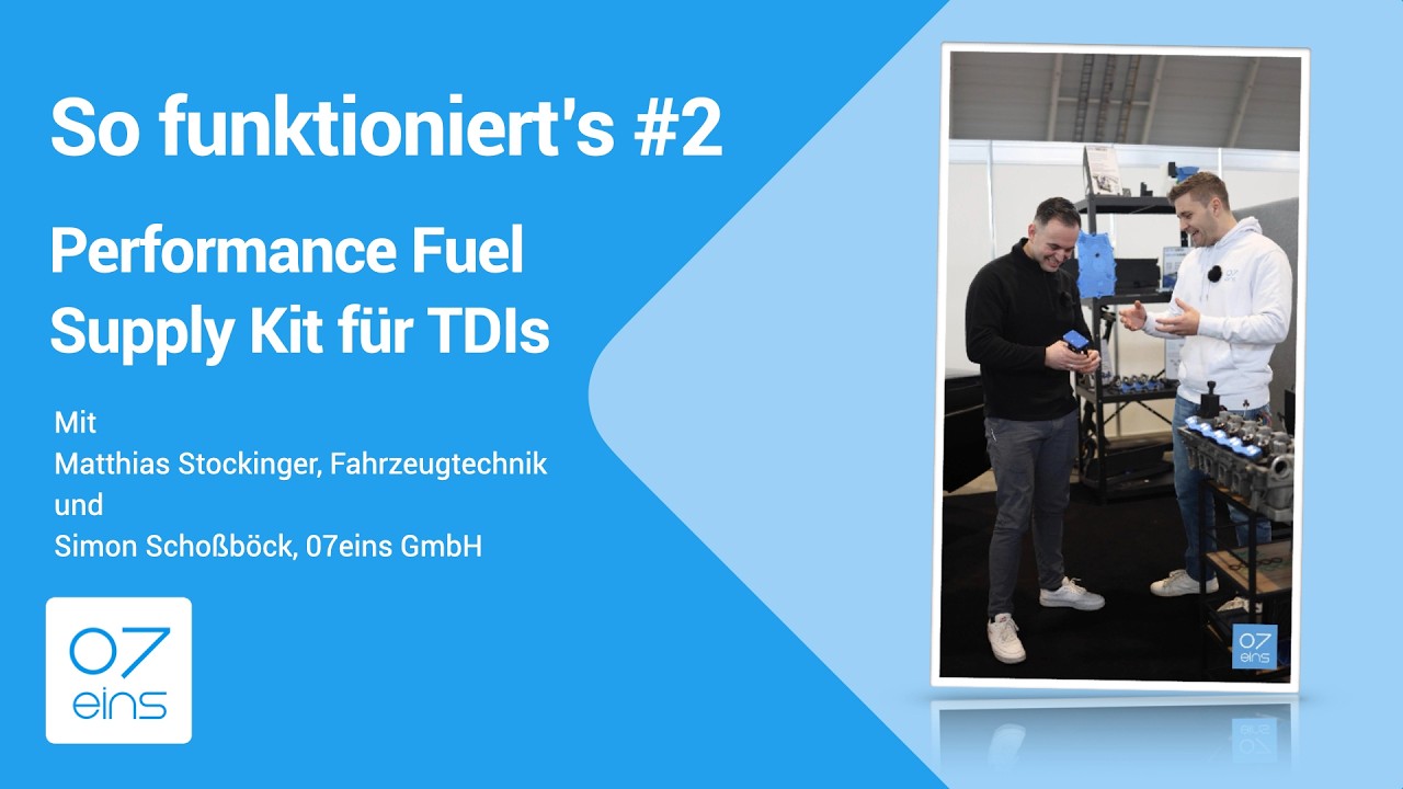 So funktioniert's #2: Performance Fuel Supply Kit für VW T5 1.9 2.5 TDI-Motoren Kaltstartprobleme
