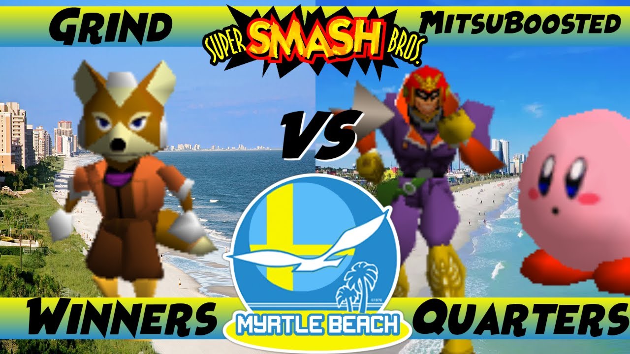 SocaSmash 162 64 Singles: Grind (Fox) vs MitsuBoosted (Captain Falcon, Kirby) Winners Quarters