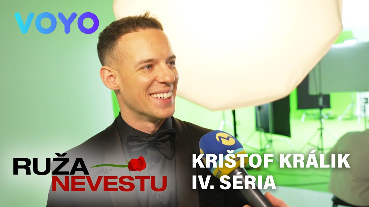 Spoločná minulosť s novým ženíchom z Ruže: Krištof Králik moderátor IV. série | Ruža pre nevestu IV.