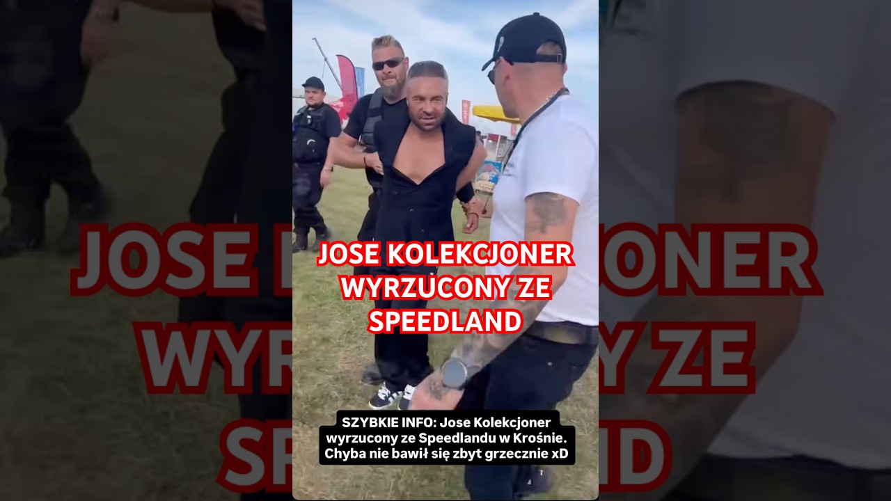 Jose Kolekcjoner WYRZUCONY ze Speedland?! Co się stało?! 🚨 #JoseKolekcjoner #Speedland #Afera
