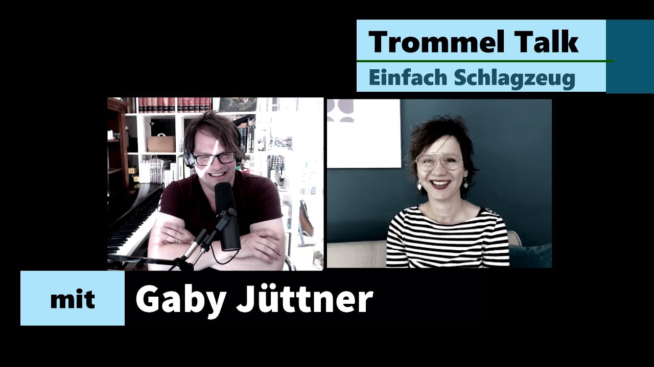 Trommel Talk mit Gaby J&uuml;ttner