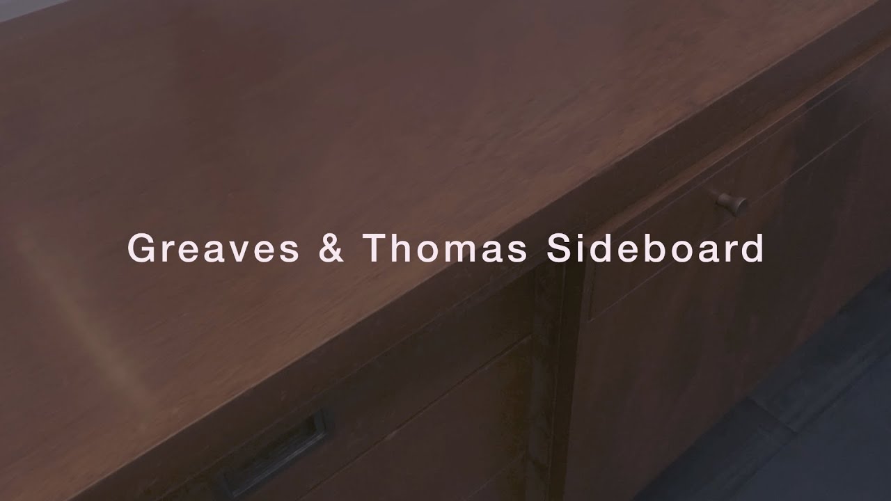 Greaves & Thomas Sideboard | ASMR | Furniture Restoration