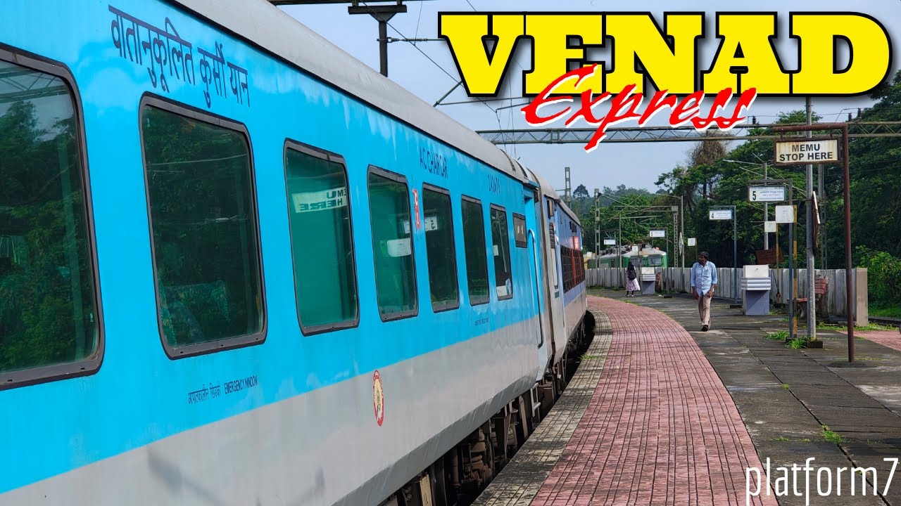 Thiruvananthapuram Central to Shoranur | End-to-End journey on Venad Express | AC Chair Car