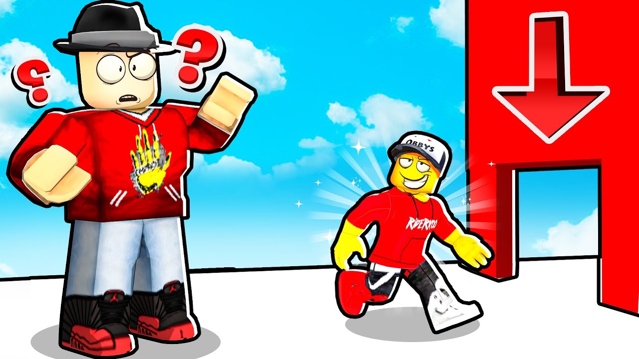 JSEM MALÝ A NERO VYSOKÝ!? (Roblox Obby pro 2 hráče)
