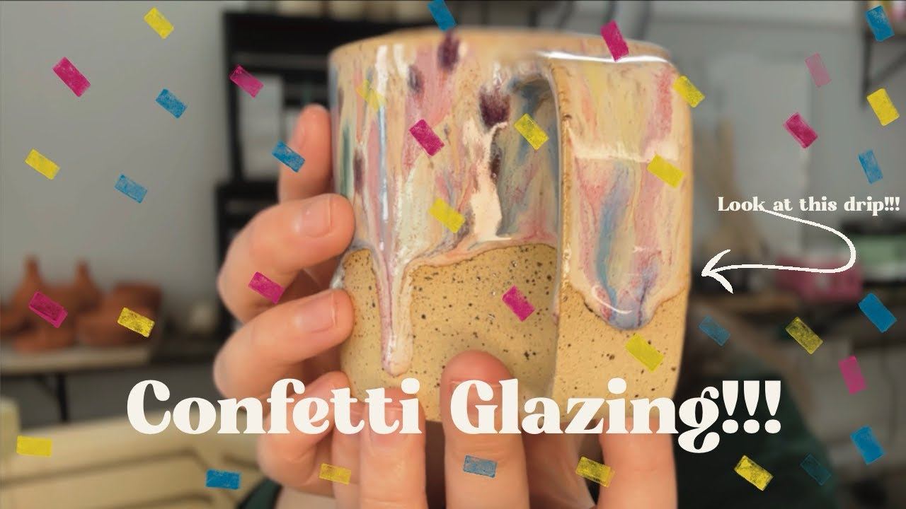 Confetti Glazing!! Start To Finish Tutorial! 