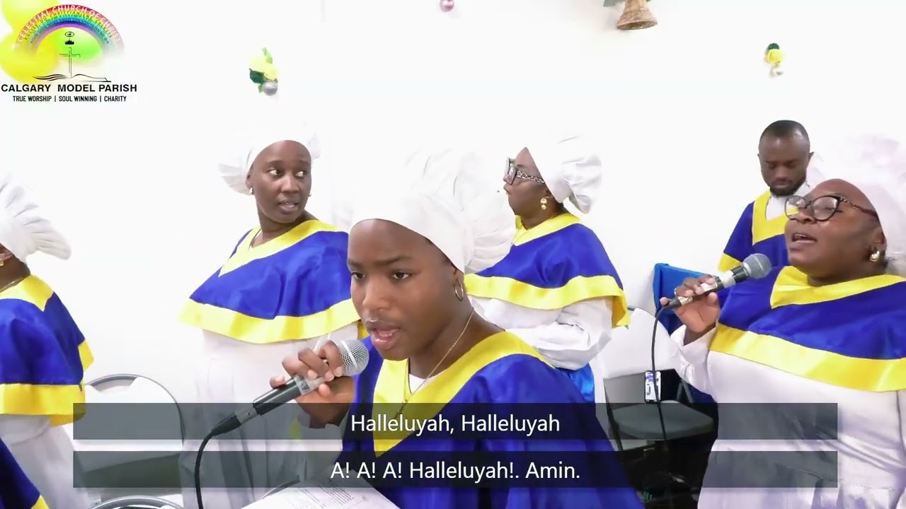 CCC Hymn 328 (Ninu agbara ninu ogo re) with lyrics | CCC Calgary Model Parish #song #hymns #gospel