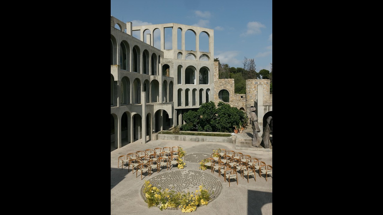 Wedding at Xavier Corberó Center in Barcelona 