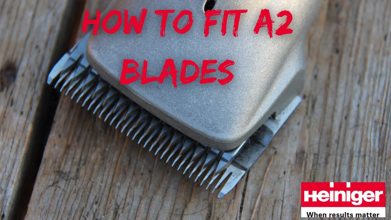 How to fit Heiniger A2 Blades