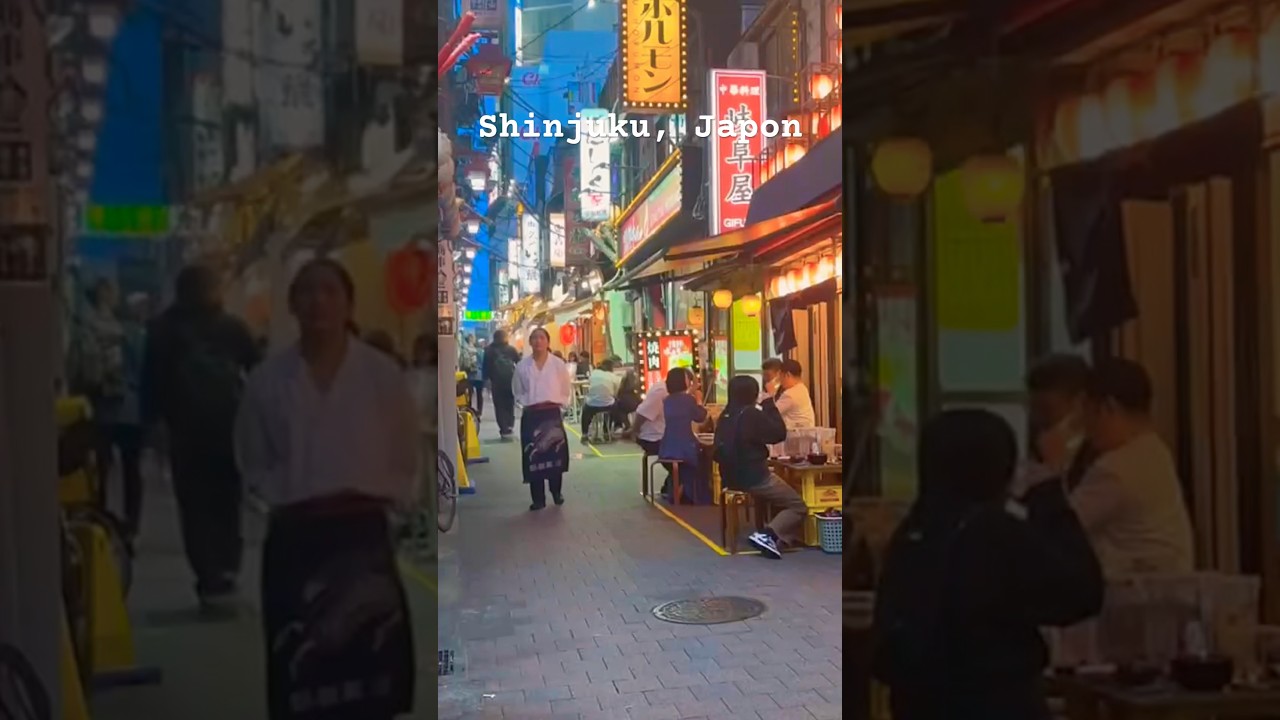 Tokyo la nuit, c&rsquo;est vraiment un autre monde&hellip; 🏮✨ #shinjuku #japan #night #voyage #japon