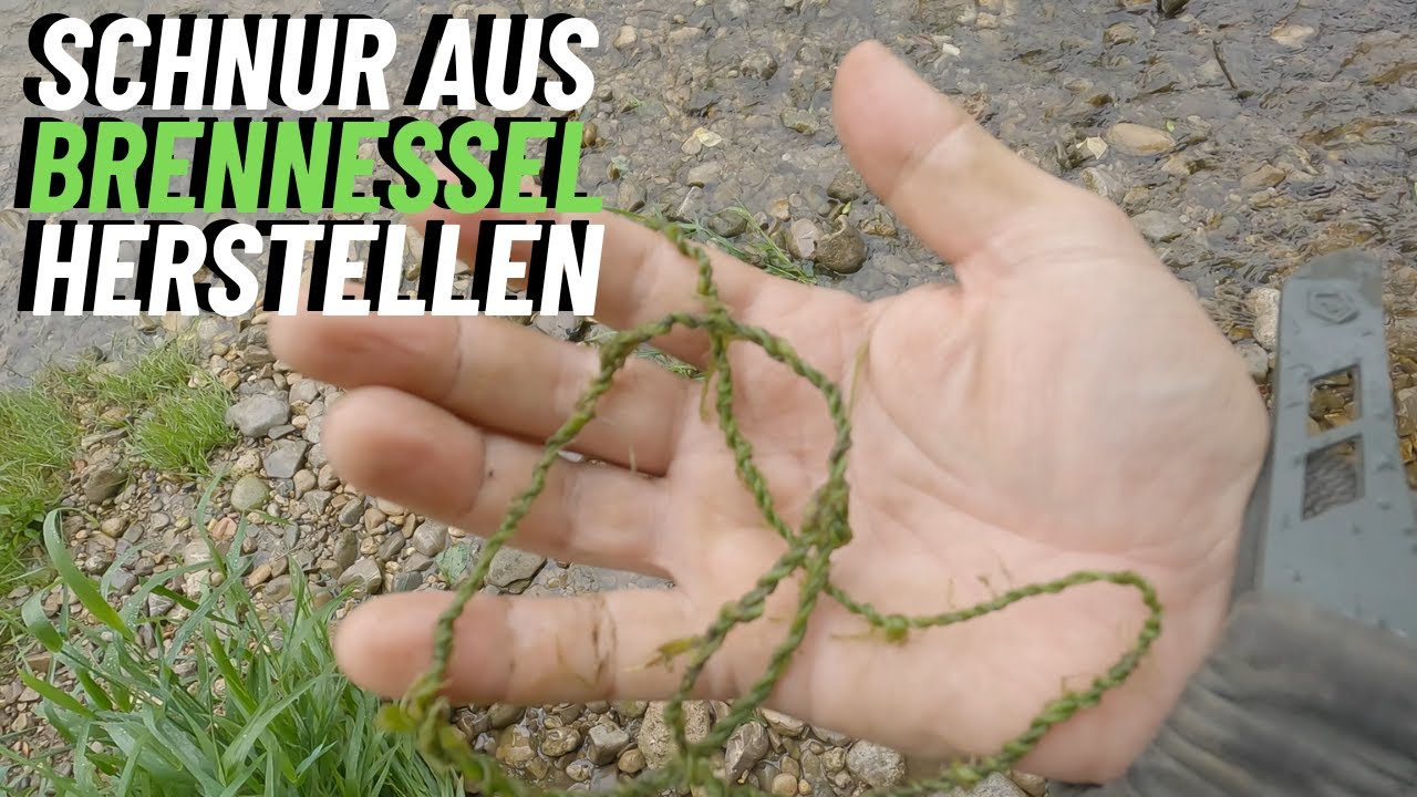 Brennesselschnur herstellen für Anfänger wie geht das ?