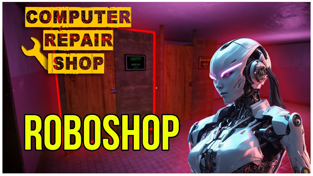 Shop where you can have a good time with robots | Computer Repair Shop