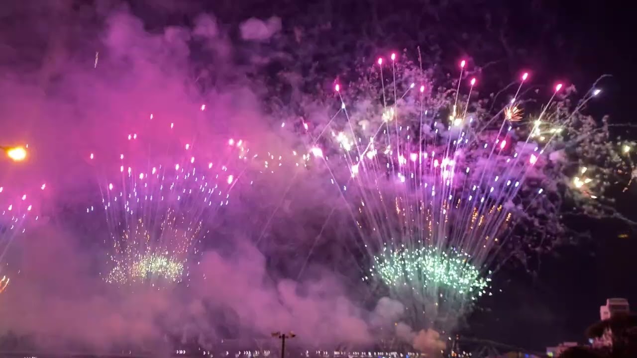 2025 Amazing Fireworks Show at Bangkok 🎆
