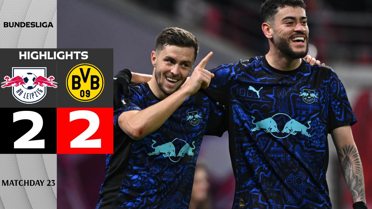 RB Leipzig - Borussia Dortmund | 2-2 | Highlights | Bundesliga 2025-26 | leipzig dortmund