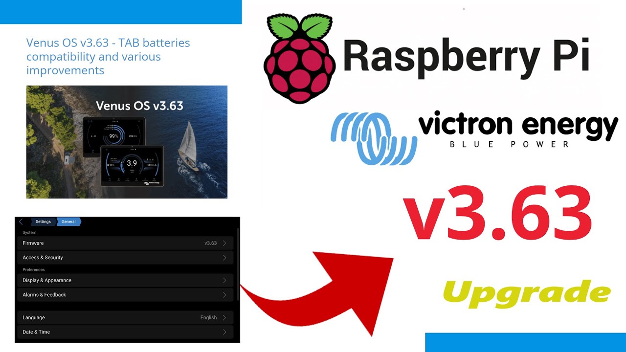 Обновление сработало! Обновление Victron VenusOS на Raspberry Pi до версии 3.63 снова заработало!...