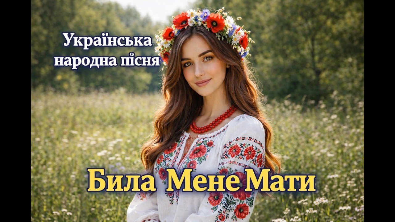 “Била мене мати” Українська народна пісня