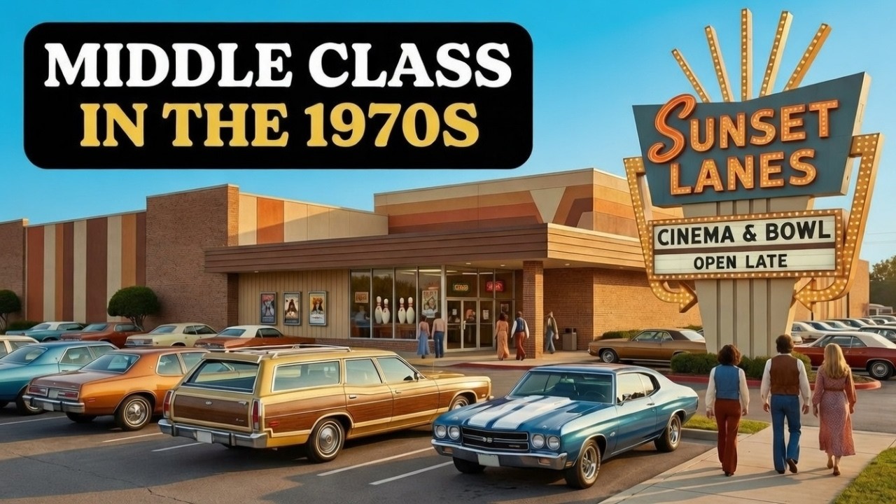 What Middle-Class Life Looked Like in America in the 1970s