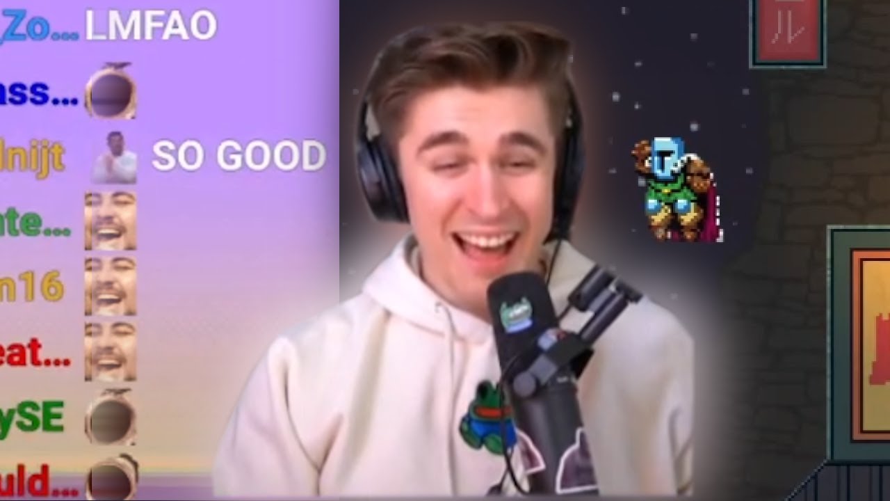 Ludwig Reacts to my Bo Burnham Parody (Jump King)
