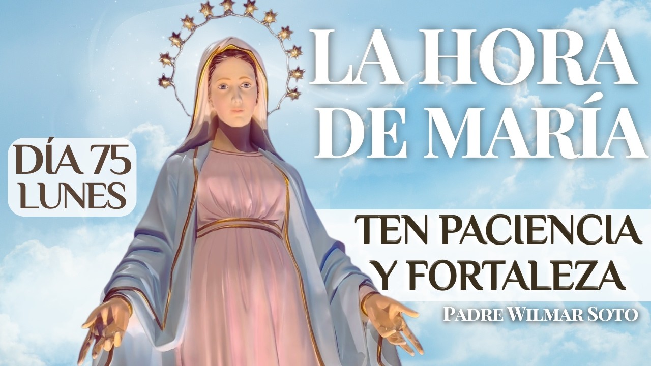 Hora de María | Día 75 | Rosario del Lunes | Misterios Gozosos | 16 de Marzo de 2026