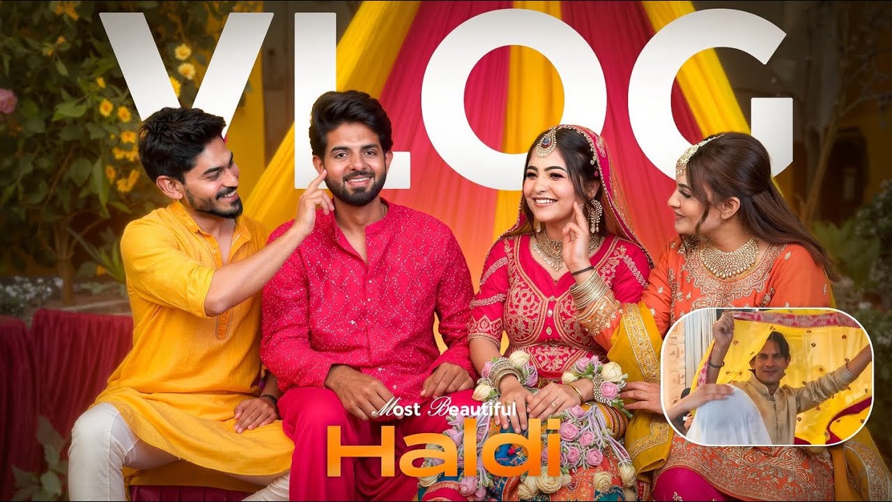 Sister ki Haldi - VLOG 