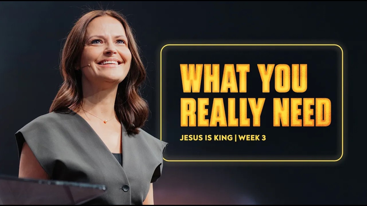 Jesus is King | What You Really Need | Mandy Woodward