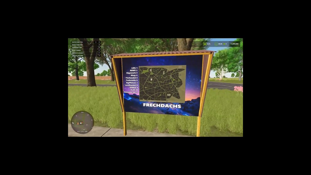 FrechDachs Map 4x on Balkan Farm's Server (FS25) #farming #gaming