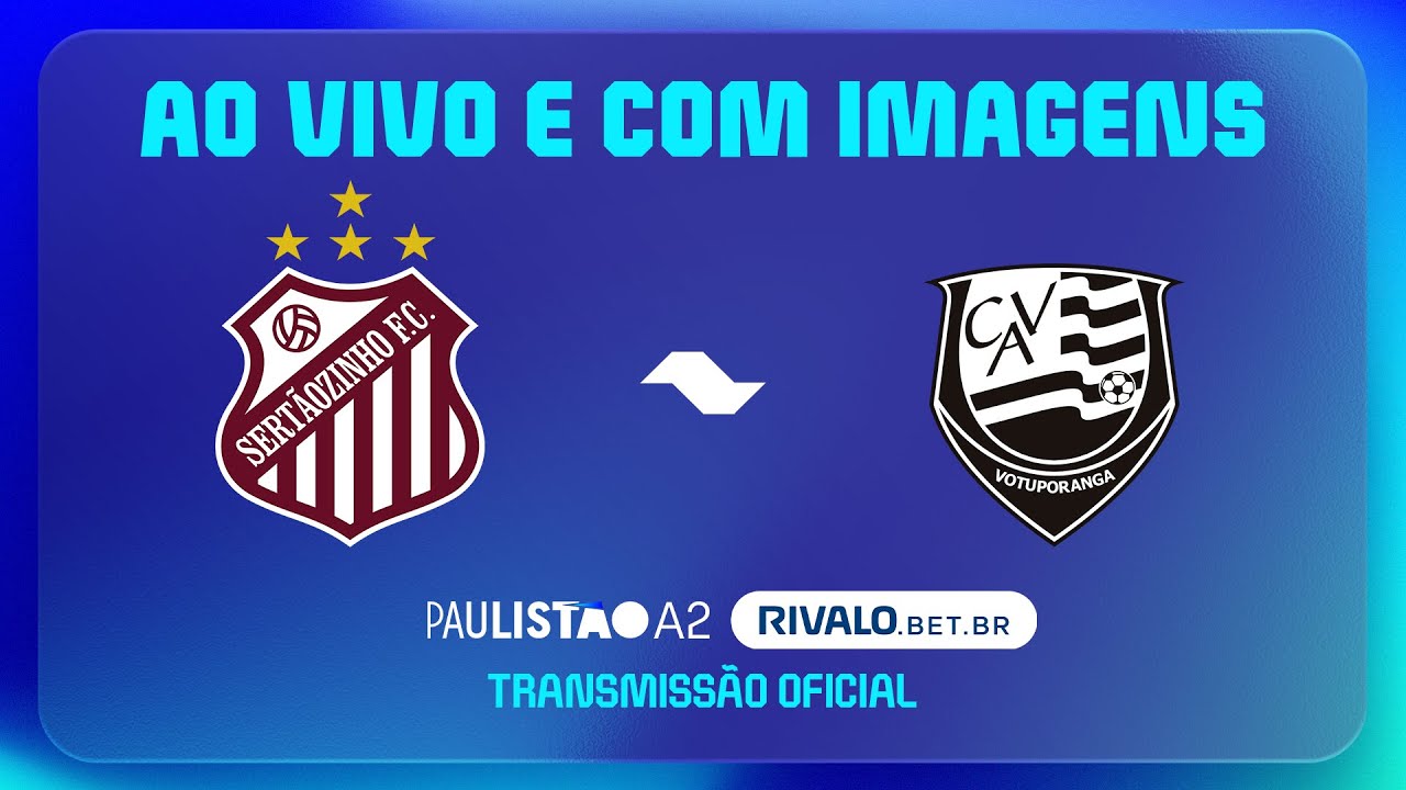 JOGO COMPLETO: SERT&Atilde;OZINHO X VOTUPORANGUENSE | RODADA 3 | PAULIST&Atilde;O A2 RIVALO 2026