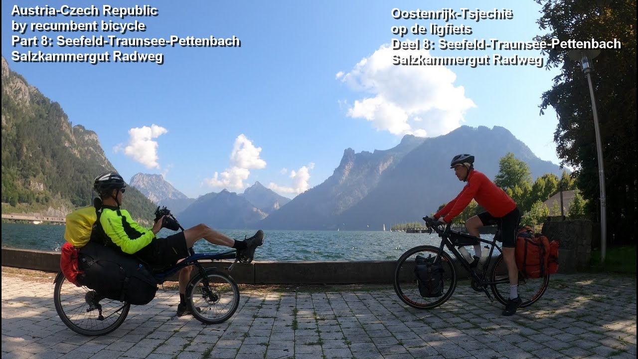 Austria - Czechia by recumbent bike (8) Seefeld - Traunsee - Pettenbach, Salzkammergut Radweg (R2)