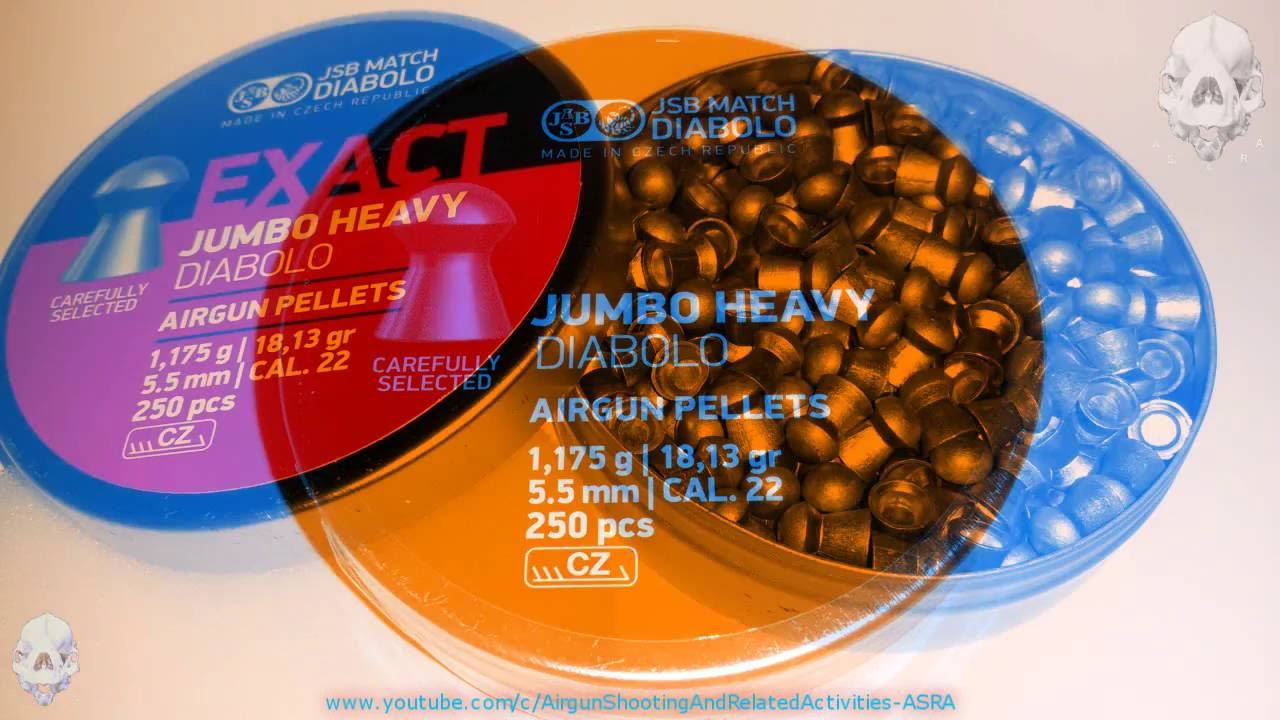 JSB Exact Jumbo Heavy 18.13gr Groups, BC - BT65 .22 without and with regulator valve comparison