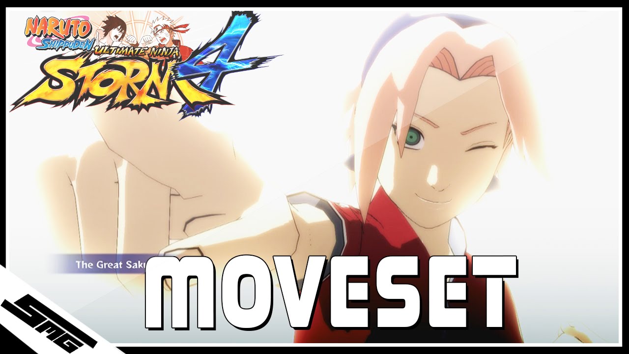 Naruto Ultimate Ninja Storm 4 - PTS Sakura COMPLETE Moveset