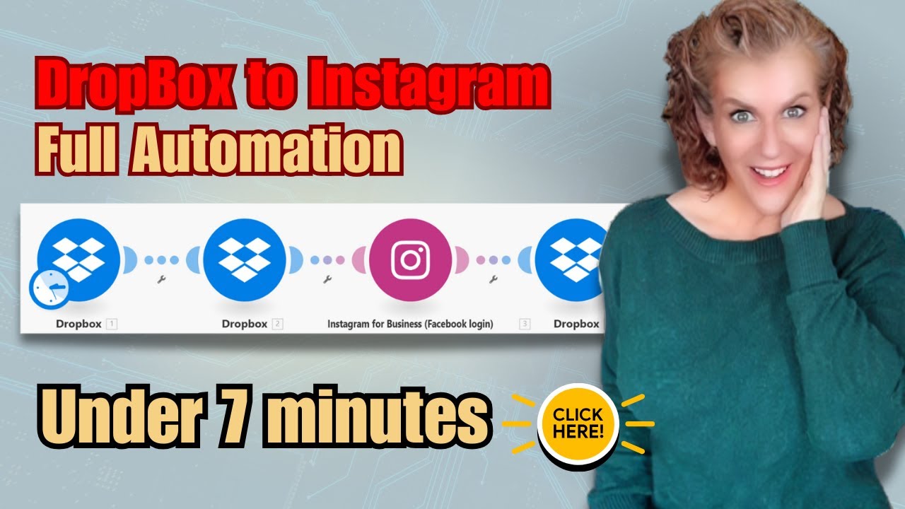 Automate Dropbox to Instagram Reels in Under 7 Minutes! (No Code Needed!)