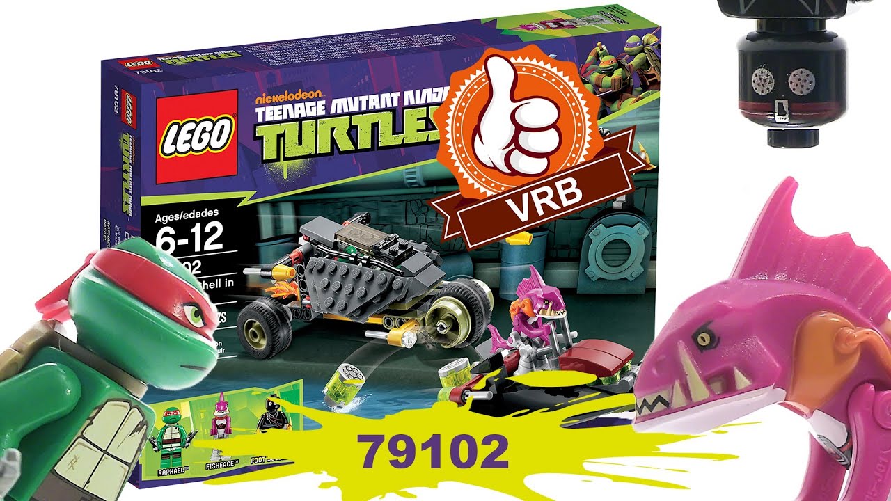 Обзор набора LEGO 79102 «Погоня на панцерном байке» серии Черепашки Ниндзя.