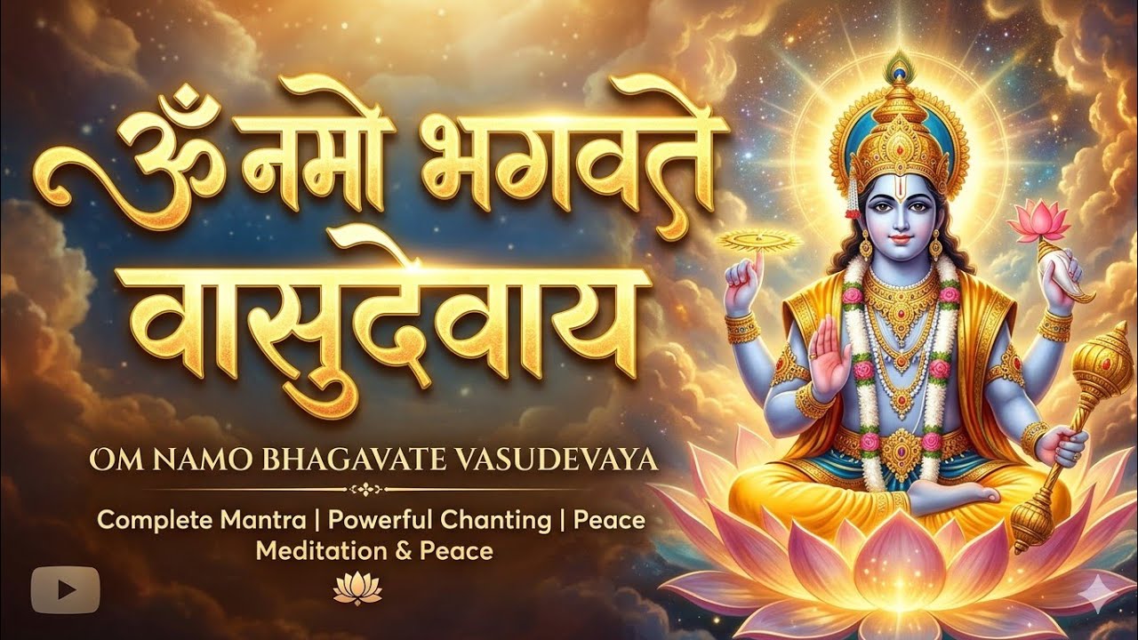 Om namo bhagwate vasudevaya mantra || mantra of vishnu || vishnu mantra ||
