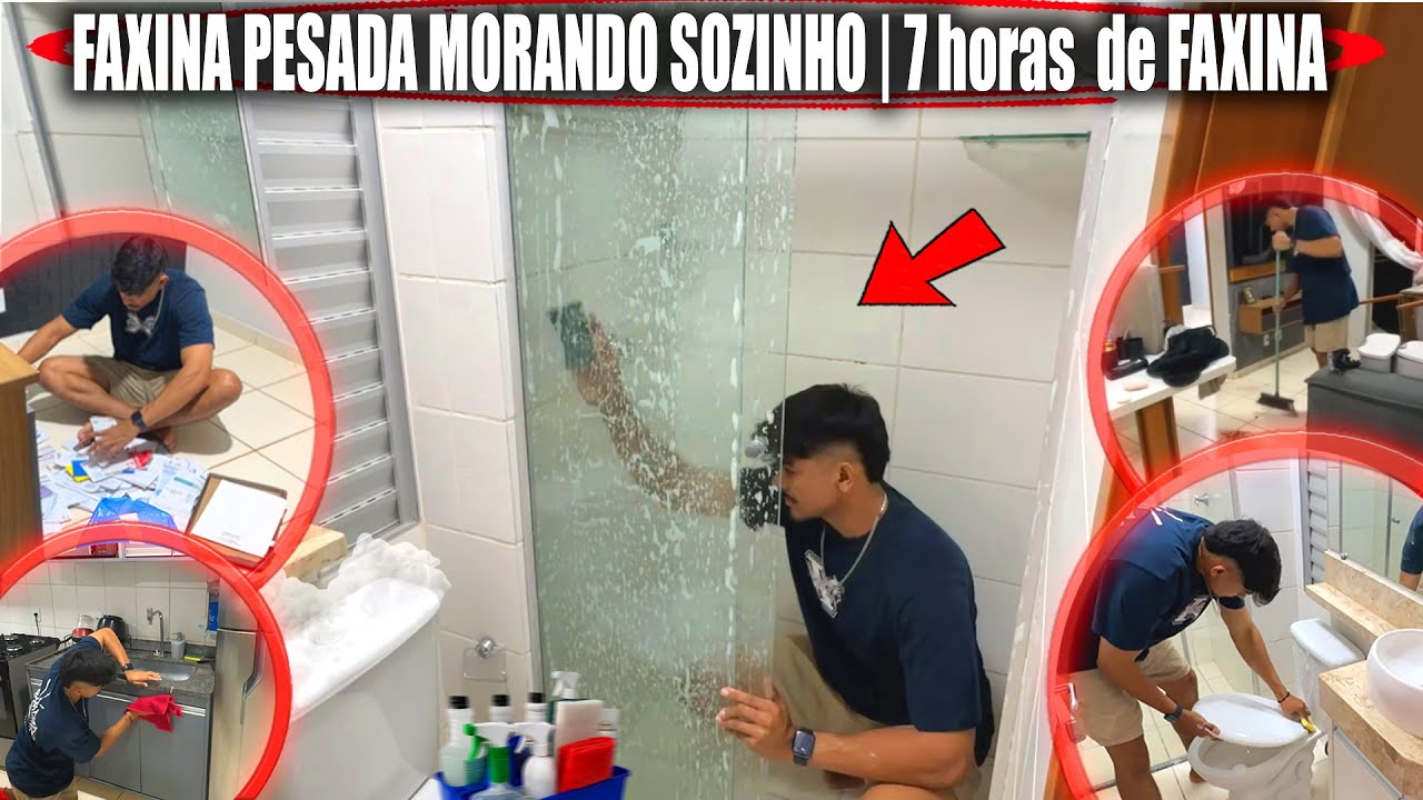 PRIMEIRA FAXINA PESADA DO ANO  | 7 HORAS DE FAXINA 🥵