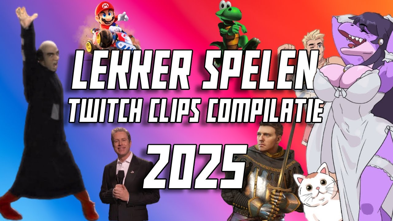 Lekker spelen Twitch clips compilatie - BEST OF 2025