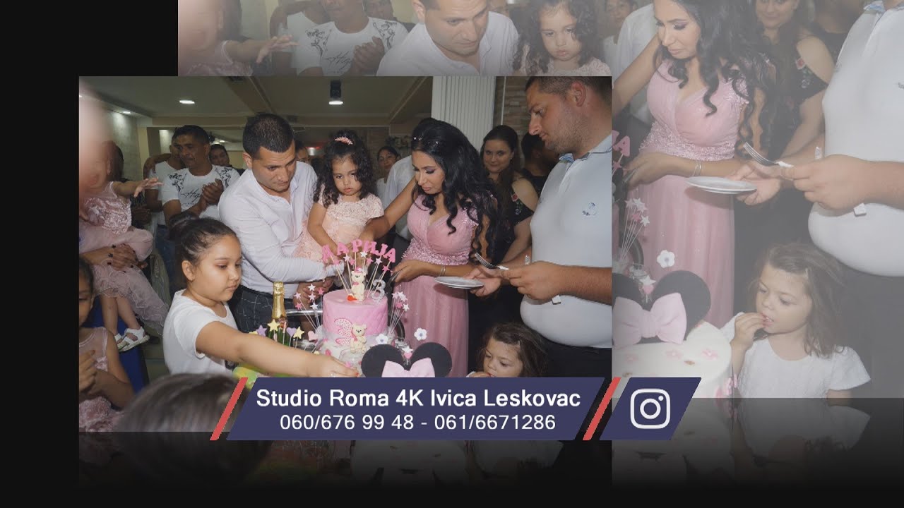 Krstenje i 3.Rodjendan //DARIJA// part 2- 22.8.2021 Pejkovac - Studio Roma 4K Ivica Leskovac