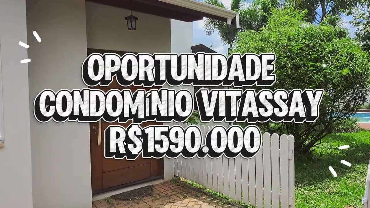 OPORTUNIDADE CONDOMÍNIO VITASSAY BOITUVA. 