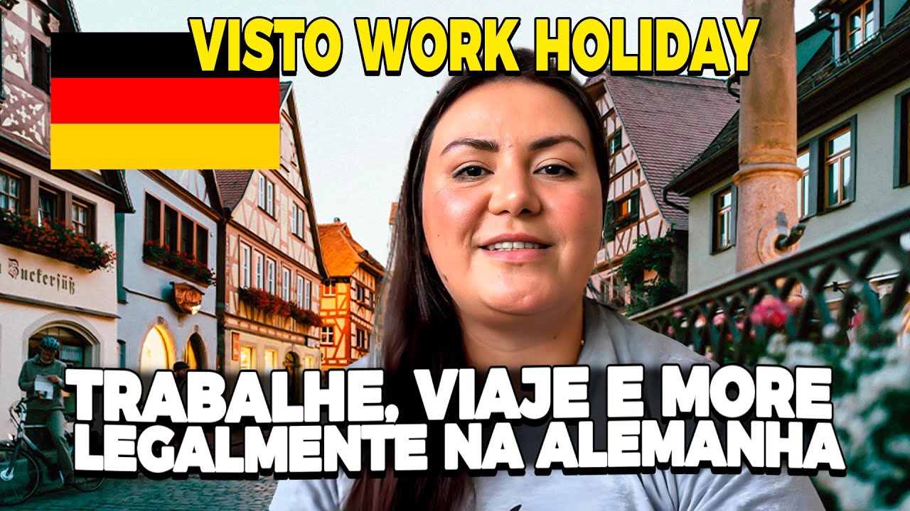 ESSE VISTO É PERFEITO PRA QUEM SONHA MORAR NA ALEMANHA – TUDO SOBRE O WORK HOLIDAY 🇩🇪✈️