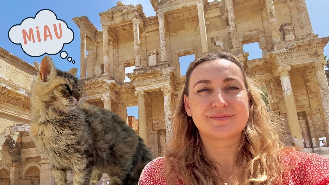 Verwirrt zwischen alten Steinen I Ephesus Vlog