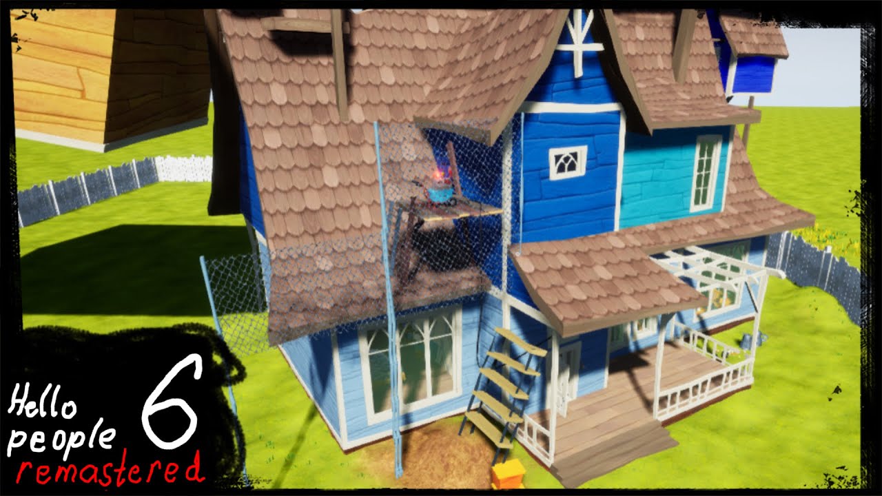HELLO NEIGHBOR MOD KIT - HELLO PEOPLE 6 REMASTERED - PART 1
