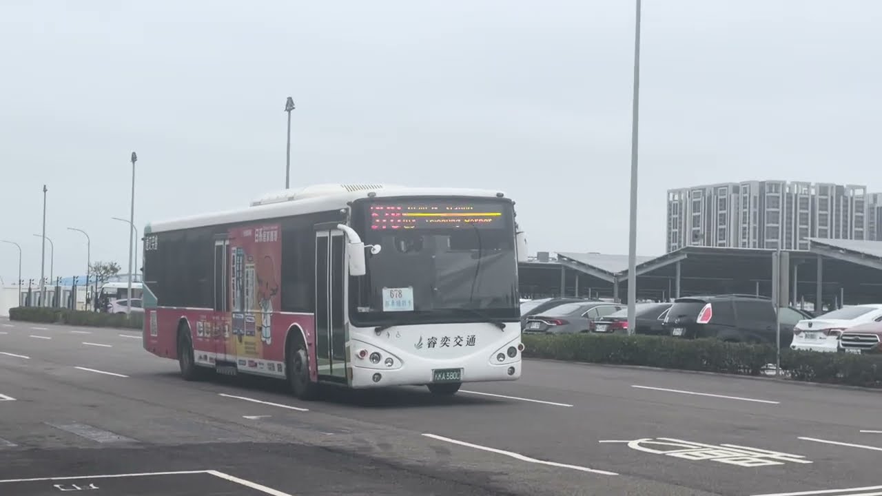 ［少數由睿奕交通營運的台中市區公車］睿奕交通 678路線 往沙鹿西站 KKA-3800 2026.1.31 攝
