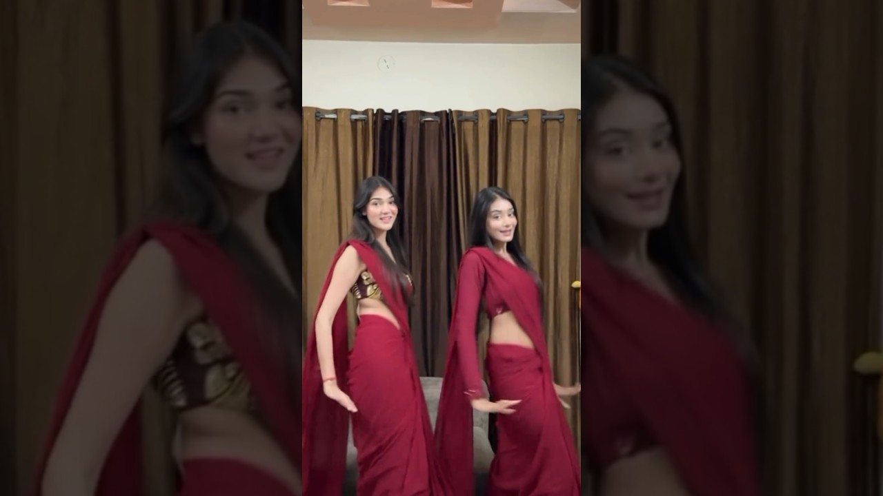 Saya jabse mila tera saaya #reelkarofeelkaro #reelsindia #saree #redsarees #fyp