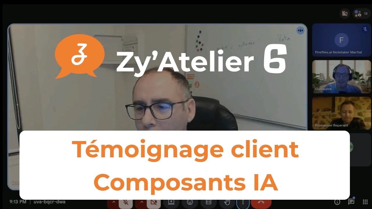 Zy Atelier #6 - Créer vos composants Zyllio avec IA