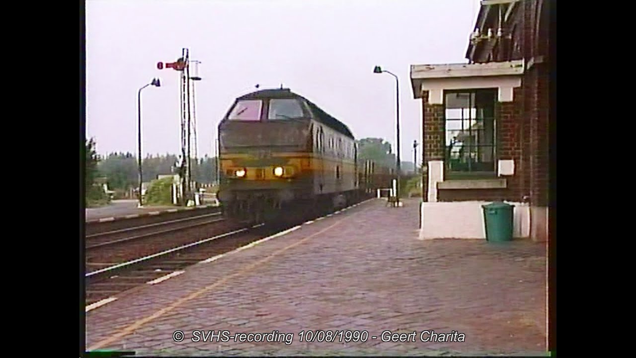 (38) NMBS-SNCB, 1990 - L97 - Saint-Ghislain-Quièvrain (Part 1)  Boussu;- Hainin - Thulin