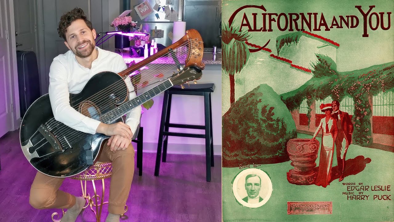 Gibson Harp Guitar - California and You