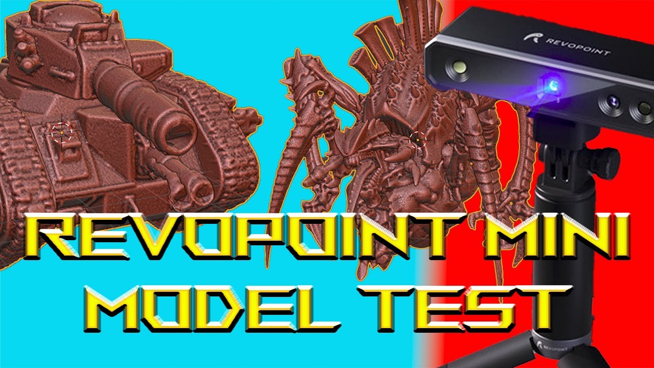 3D scanning Warhammer miniatures with the Revopoint mini: How accurate is its 0.02mm precision?