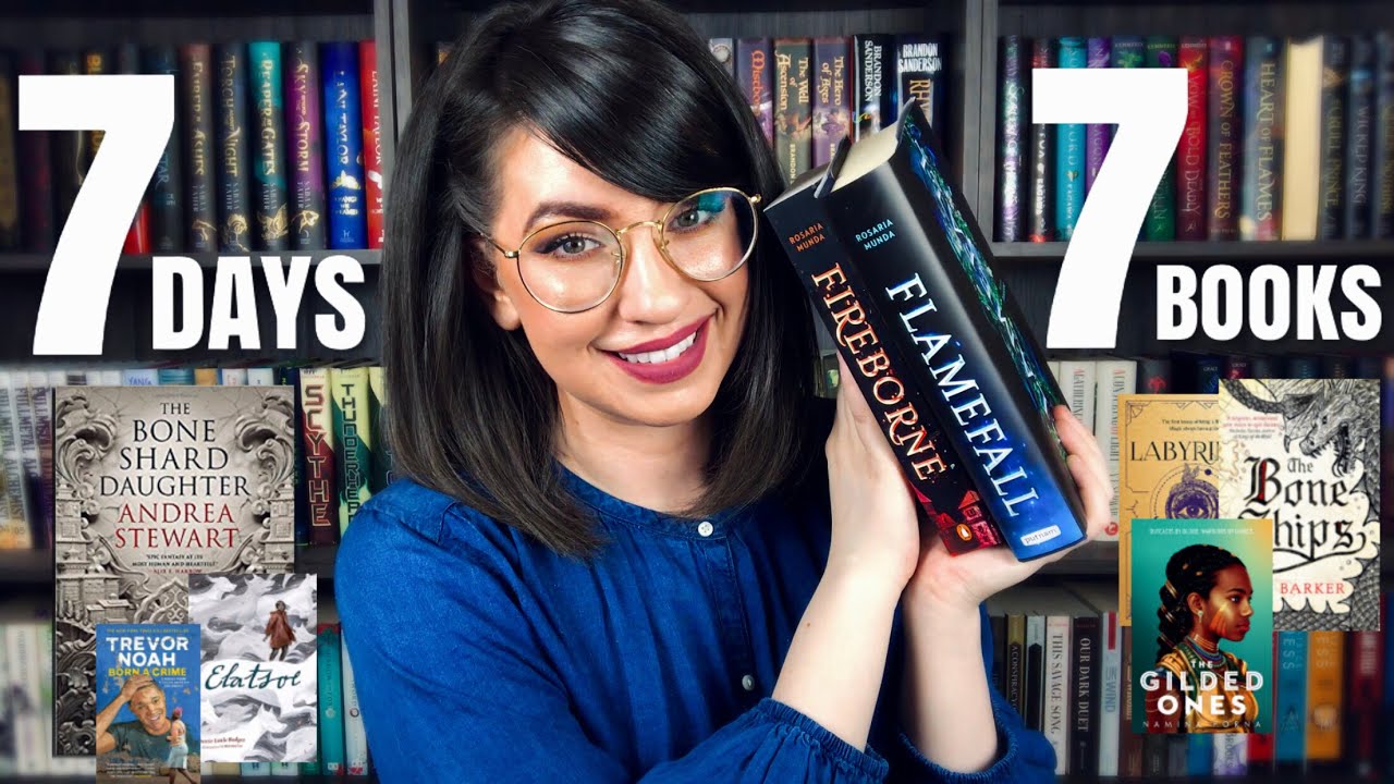 7 DAYS 7 BOOKS + READING MY MOST ANTICIPATED RELEASE