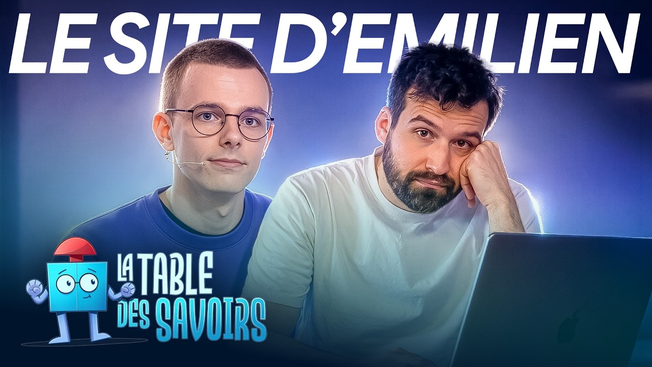 Je redesign le site d'Emilien en 5 minutes !