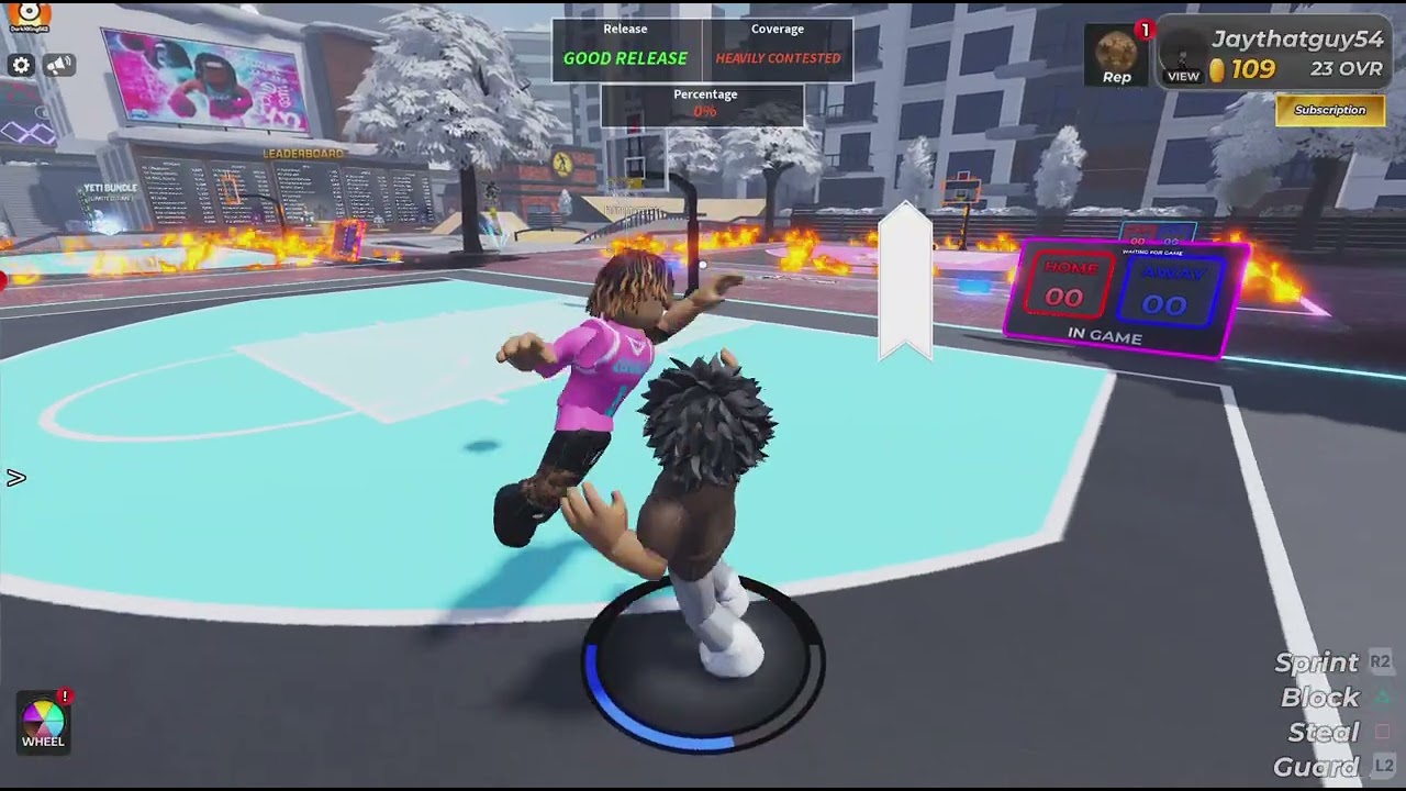 Playing Arcade Basketball with my twin x3🏀🏀🏀