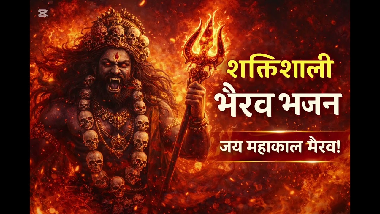 जय भैरव | Powerful & Fast Paced Mahakal Bhairav Bhajan | Fierce Devotional Energy